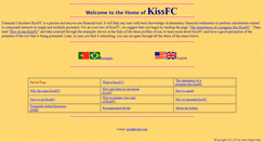 Desktop Screenshot of kissfc.com