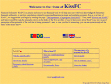 Tablet Screenshot of kissfc.com